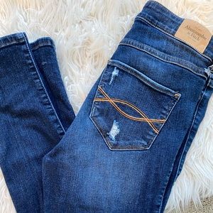 Abercrombie and Fitch dark jeans
